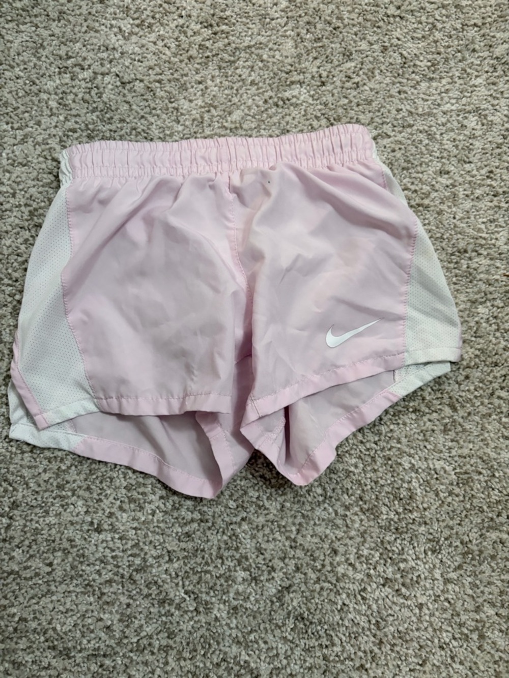Nike girls pink Running Shorts